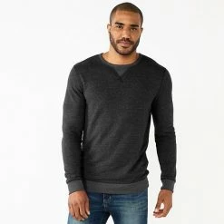 Men's Sonoma Goods For Life® Double Knit Crewneck Light Blue -Sonoma Goods For Life shop unnamed file 1000