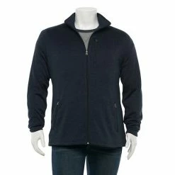 Big & Tall Sonoma Goods For Life® Supersoft Sweater Fleece Zip Jacket Blue -Sonoma Goods For Life shop unnamed file 10001