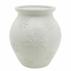 Sonoma Goods For Life® 10" Ceramic Snowflake Vase -Sonoma Goods For Life shop unnamed file 10036