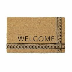 Sonoma Goods For Life® Welcome Geo 18'' X 30'' Coir Doormat