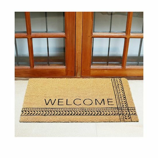 Sonoma Goods For Life® Welcome Geo 18'' X 30'' Coir Doormat 6 Sonoma Goods For Life® Welcome Geo 18'' X 30'' Coir Doormat - Image 4
