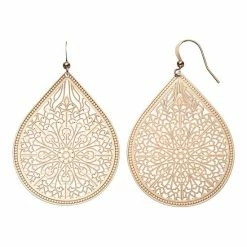 Sonoma Goods For Life™ Filigree Teardrop Earrings