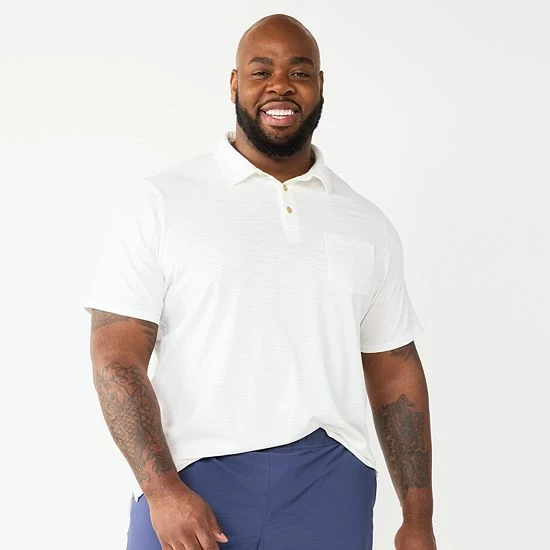 Big & Tall Sonoma Goods For Life® Regular-Fit Polo Allure Red 13 Big & Tall Sonoma Goods For Life® Regular-Fit Polo Allure Red - Image 11