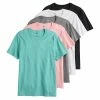 Men's Sonoma Goods For Life® 5-Pack Crew Tees Blue Teal Asssorted -Sonoma Goods For Life shop unnamed file 10211