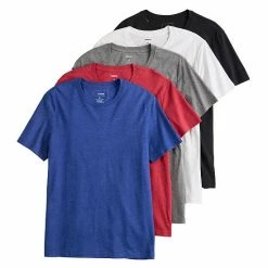 Men's Sonoma Goods For Life® 5-Pack Crew Tees Blue Teal Asssorted -Sonoma Goods For Life shop unnamed file 10214