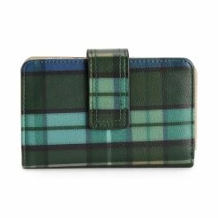 Sonoma Goods For Life® Abbey RFID-Blocking Indexer Wallet Blue Plaid