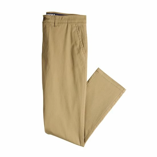 Men's Sonoma Goods For Life® Straight-Fit Stretch Chino Pants Rock Wall 7 Men's Sonoma Goods For Life® Straight-Fit Stretch Chino Pants Rock Wall - Image 5