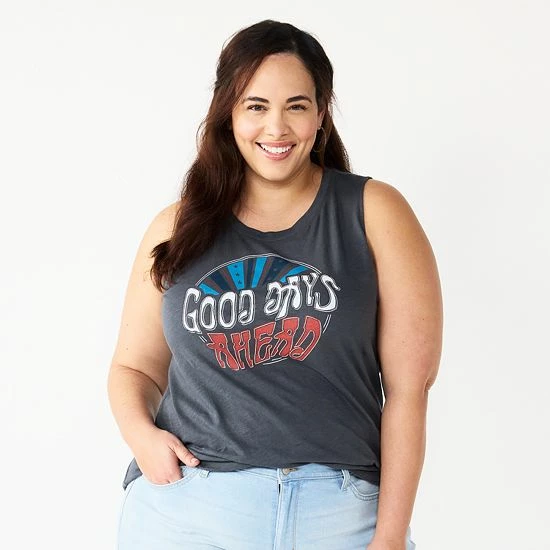 Plus Size Sonoma Goods For Life® Graphic Muscle Tank California 9 Plus Size Sonoma Goods For Life® Graphic Muscle Tank California - Image 7