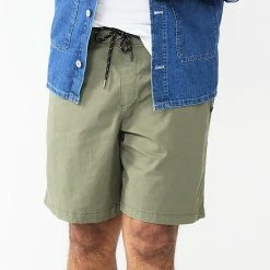 Big & Tall Sonoma Goods For Life® Jogger Shorts Khaki -Sonoma Goods For Life shop unnamed file 10312