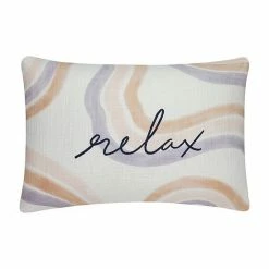 Sonoma Goods For Life® Relax Brushstrokes Feather Fill Throw Pillow