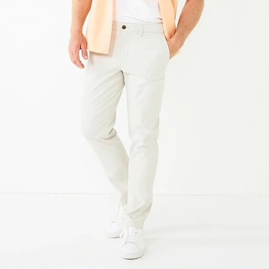 Men's Sonoma Goods For Life® Straight-Fit Stretch Chino Pants Rock Wall 15 Men's Sonoma Goods For Life® Straight-Fit Stretch Chino Pants Rock Wall - Image 13