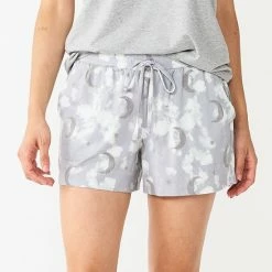 Women's Sonoma Goods For Life® Essential Pajama Shorts Heather Gray -Sonoma Goods For Life shop unnamed file 10342