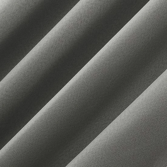 Sonoma Goods For Life® Recycled Polyester Strie Texture 100% Blackout Grommet Window Curtain Aqua 6 Sonoma Goods For Life® Recycled Polyester Strie Texture 100% Blackout Grommet Window Curtain Aqua - Image 4