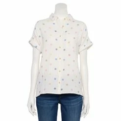 Petite Sonoma Goods For Life® Short Sleeve Button Down Shirt Cream Sun Print 13 Petite Sonoma Goods For Life® Short Sleeve Button Down Shirt Cream Sun Print -Sonoma Goods For Life shop unnamed file 10463
