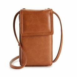 Sonoma Goods For Life® Bryant RFID-Blocking Wallet On A String Cognac