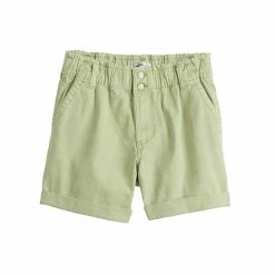 Women's Sonoma Goods For Life® Paperbag Waist Denim Shorts Muted Mauve -Sonoma Goods For Life shop unnamed file 10510