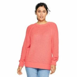 Women's Sonoma Goods For Life® All Over Stitch Crewneck Sweater Mauve 36 Women's Sonoma Goods For Life® All Over Stitch Crewneck Sweater Mauve -Sonoma Goods For Life shop unnamed file 1054