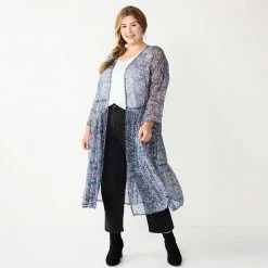 Plus Size Sonoma Goods For Life® Ruffled Tiered Floral Duster Cardigan Blue Floral 8 Plus Size Sonoma Goods For Life® Ruffled Tiered Floral Duster Cardigan Blue Floral -Sonoma Goods For Life shop unnamed file 10553