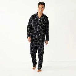 Men's Sonoma Goods For Life® Brushed Poplin Pajama Set White Fashion Plaid 10 Men's Sonoma Goods For Life® Brushed Poplin Pajama Set White Fashion Plaid -Sonoma Goods For Life shop unnamed file 10562