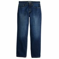 Boys 7-20 Sonoma Goods For Life® Flexwear Straight Jeans In Regular, Slim & Husky Medium Wash