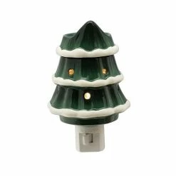 Sonoma Goods For Life® Ceramic Snow Capped Tree Plug-In