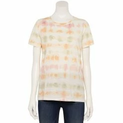 Women's Tall Sonoma Goods For Life® Essential Crewneck Tee Peach Texture -Sonoma Goods For Life shop unnamed file 10643