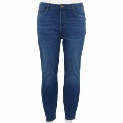 Plus Size Sonoma Goods For Life® Comfortable Favorite High-Waisted Skinny Jeans Medium Wash 9 Plus Size Sonoma Goods For Life® Comfortable Favorite High-Waisted Skinny Jeans Medium Wash -Sonoma Goods For Life shop unnamed file 10665