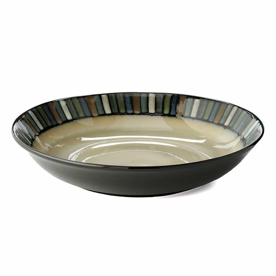 Sonoma Goods For Life™ Vallejo Blue Pasta Bowl 3 Sonoma Goods For Life™ Vallejo Blue Pasta Bowl