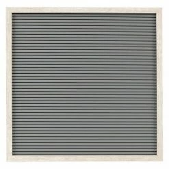 Sonoma Goods For Life® 12" X 12" Letterboard Gray Slates With White Frame