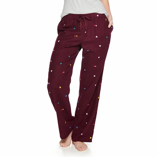 Women's Sonoma Goods For Life® Flannel Pajama Pants Red Buffalo 9 Women's Sonoma Goods For Life® Flannel Pajama Pants Red Buffalo - Image 7