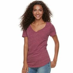 Petite Sonoma Goods For Life® Essential V-Neck Tee Teal Nep -Sonoma Goods For Life shop unnamed file 10745