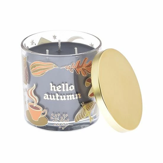Sonoma Goods For Life® Hello Autumn 13-oz. 3-Wick Jar Candle 4 Sonoma Goods For Life® Hello Autumn 13-oz. 3-Wick Jar Candle - Image 2