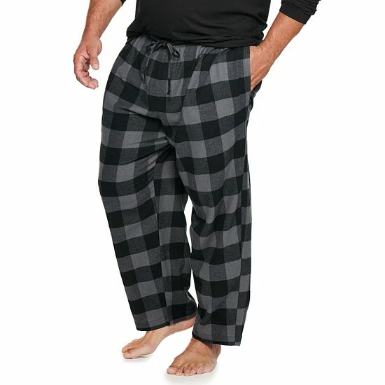 Big & Tall Sonoma Goods For Life® Flannel Pajama Pants Olive Plaid 13 Big & Tall Sonoma Goods For Life® Flannel Pajama Pants Olive Plaid - Image 11