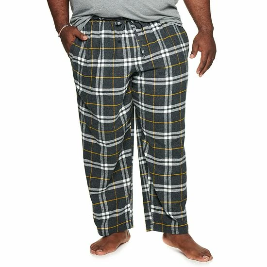 Big & Tall Sonoma Goods For Life® Flannel Pajama Pants Olive Plaid 15 Big & Tall Sonoma Goods For Life® Flannel Pajama Pants Olive Plaid - Image 13
