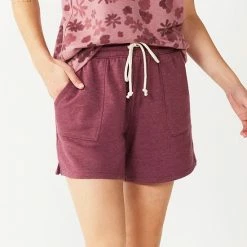 Women's Sonoma Goods For Life® French Terry Sweat Shorts Dark Gray -Sonoma Goods For Life shop unnamed file 10990