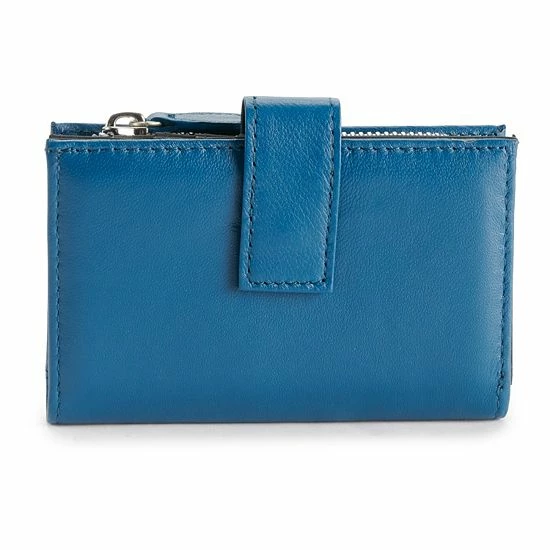 Sonoma Goods For Life® Lambskin Leather RFID-Blocking Indexer Wallet Mallard Green 5 Sonoma Goods For Life® Lambskin Leather RFID-Blocking Indexer Wallet Mallard Green - Image 3