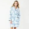 Women's Sonoma Goods For Life® Short Plush Robe Navy Clouds 1 Women's Sonoma Goods For Life® Short Plush Robe Navy Clouds -Sonoma Goods For Life shop unnamed file 1105