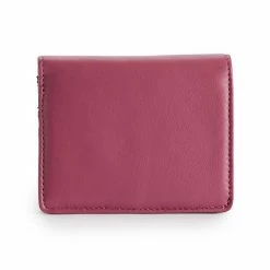 Sonoma Goods For Life® Lambskin Leather RFID-Blocking Mini Bifold Wallet Hawthorne Rose