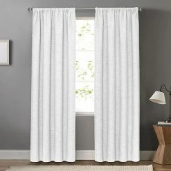Sonoma Goods For Life® Blackout 1-Panel Dynasty Window Curtain Gray