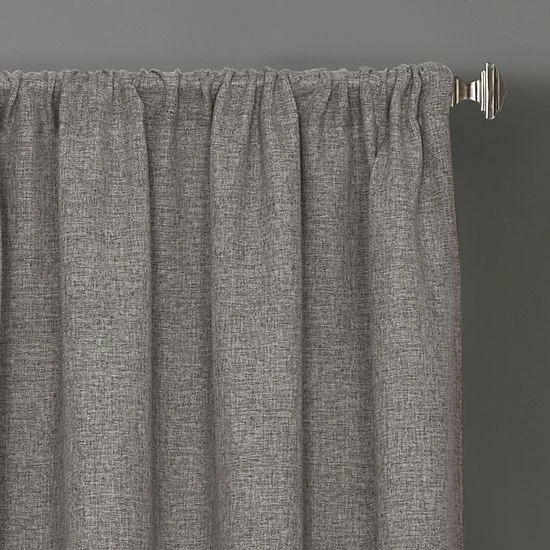 Sonoma Goods For Life® Blackout 1-Panel Dynasty Window Curtain Gray 5 Sonoma Goods For Life® Blackout 1-Panel Dynasty Window Curtain Gray - Image 3