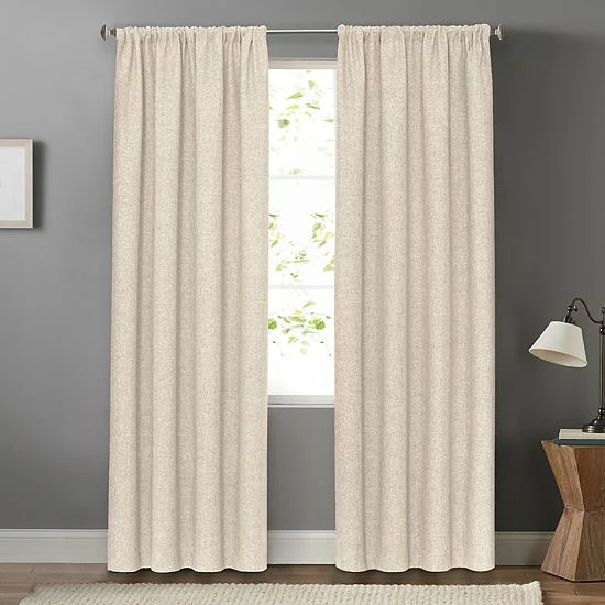 Sonoma Goods For Life® Blackout 1-Panel Dynasty Window Curtain Gray 11 Sonoma Goods For Life® Blackout 1-Panel Dynasty Window Curtain Gray - Image 9