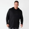 Big & Tall Sonoma Goods For Life® Hoodie Light Gray Space Dye