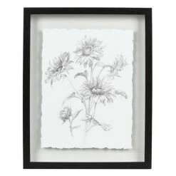 Sonoma Goods For Life® Shadowbox Drawn Sunflowers