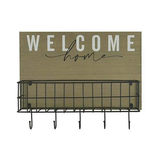 Sonoma Goods For Life® Welcome Home 5-Hook Wall Decor 3 Sonoma Goods For Life® Welcome Home 5-Hook Wall Decor
