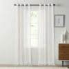 Sonoma Goods For Life® 2-Pack Crushed Voile Grommet Window Curtain Ivory -Sonoma Goods For Life shop unnamed file 11266