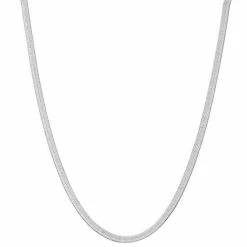 Sonoma Goods For Life® 18" Herringbone Chain Necklace Silver Tone -Sonoma Goods For Life shop unnamed file 11296