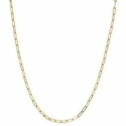 Sonoma Goods For Life® 20" Paperclip Chain Necklace Silver Tone