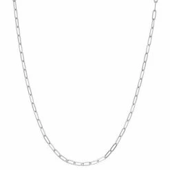 Sonoma Goods For Life® 20" Paperclip Chain Necklace Silver Tone -Sonoma Goods For Life shop unnamed file 11299