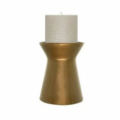 Sonoma Goods For Life® 5" Antique Metallic Bronze Pillar Candle Holder -Sonoma Goods For Life shop unnamed file 11378