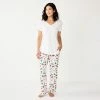 Women's Sonoma Goods For Life® Cozy Pajama Pants Gray Zebra -Sonoma Goods For Life shop unnamed file 1138